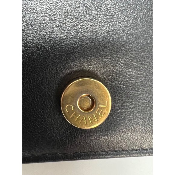 Chanel Caviar Quilted Mini Boy Clutch Wallet on a Chain Black - Picture 11 of 14